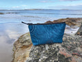 The Bicheno Pouch - Cerulean Drops Fabric