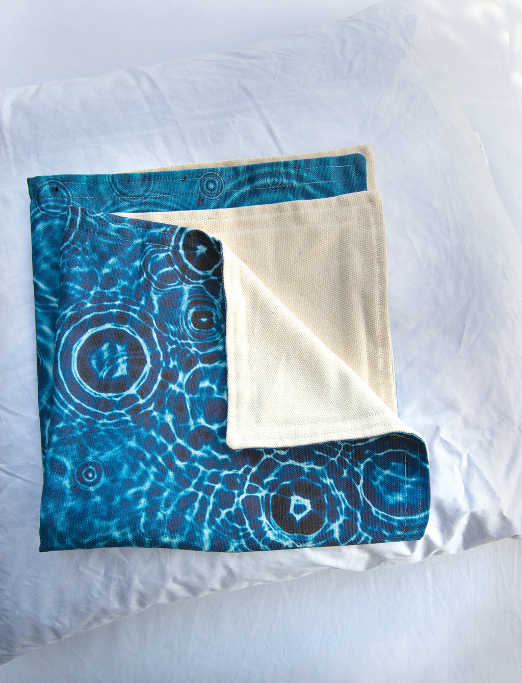 Cushion Cover- Cerulean Drops Fabric