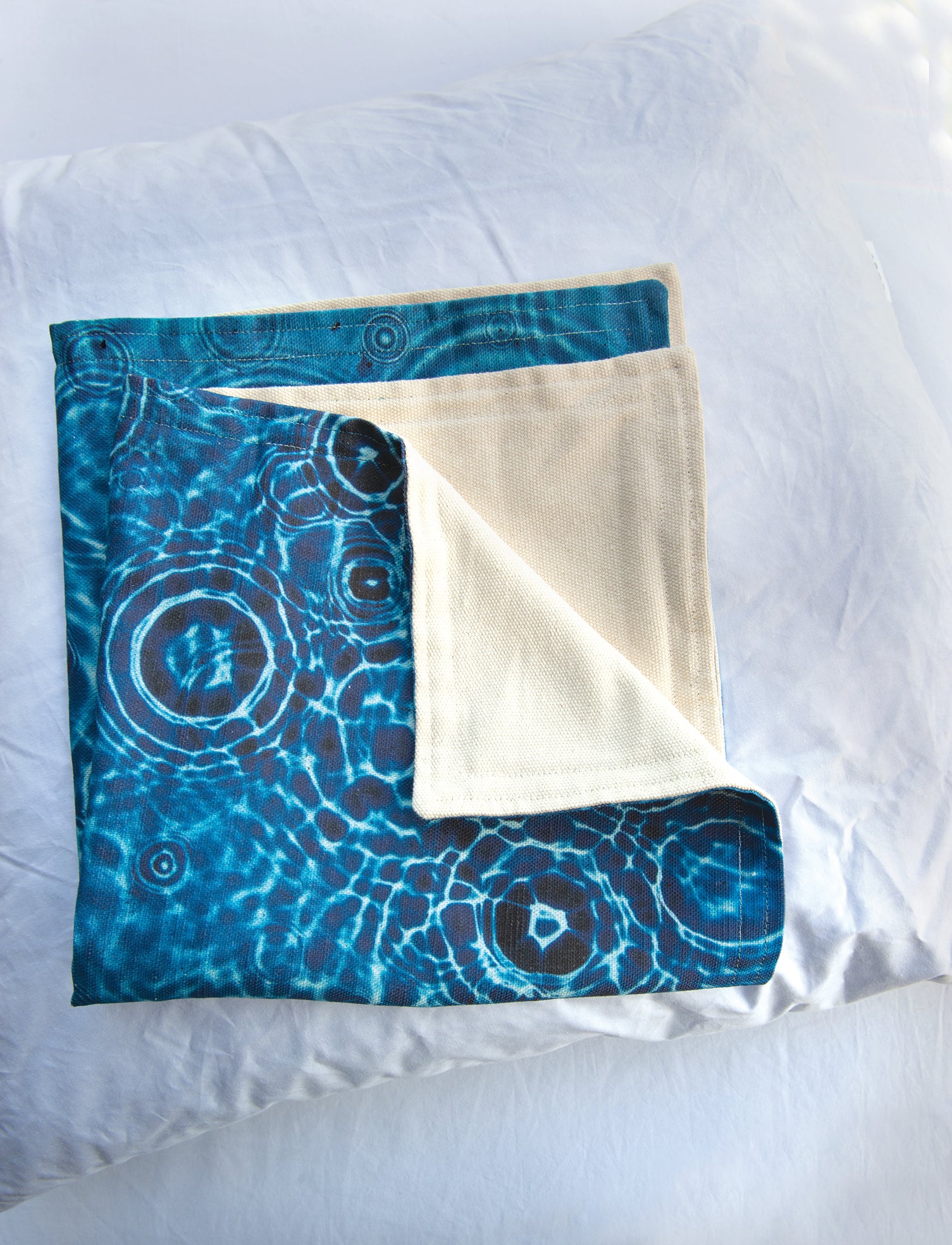 Cushion Cover- Cerulean Drops Fabric