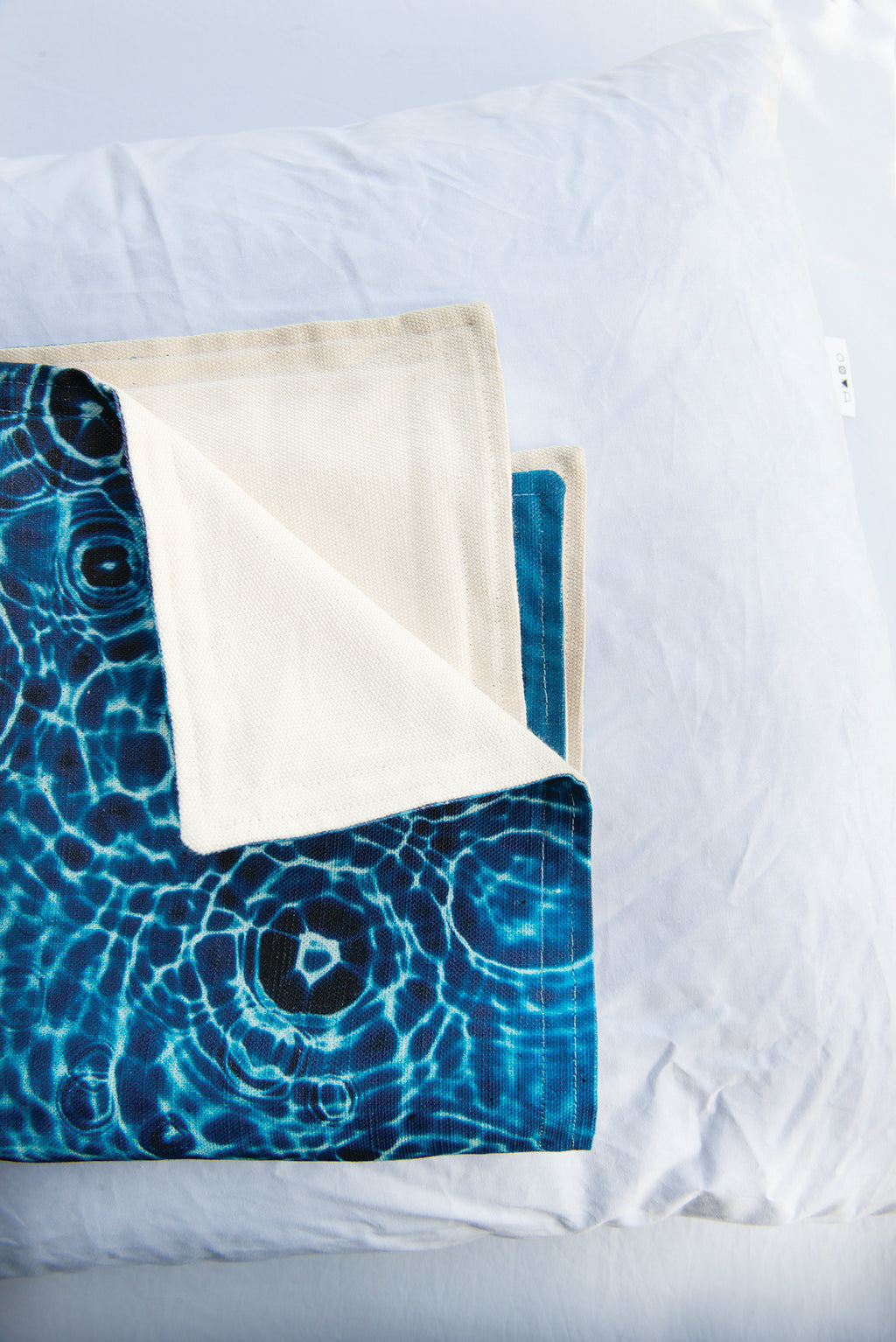 Cushion Cover- Cerulean Drops Fabric