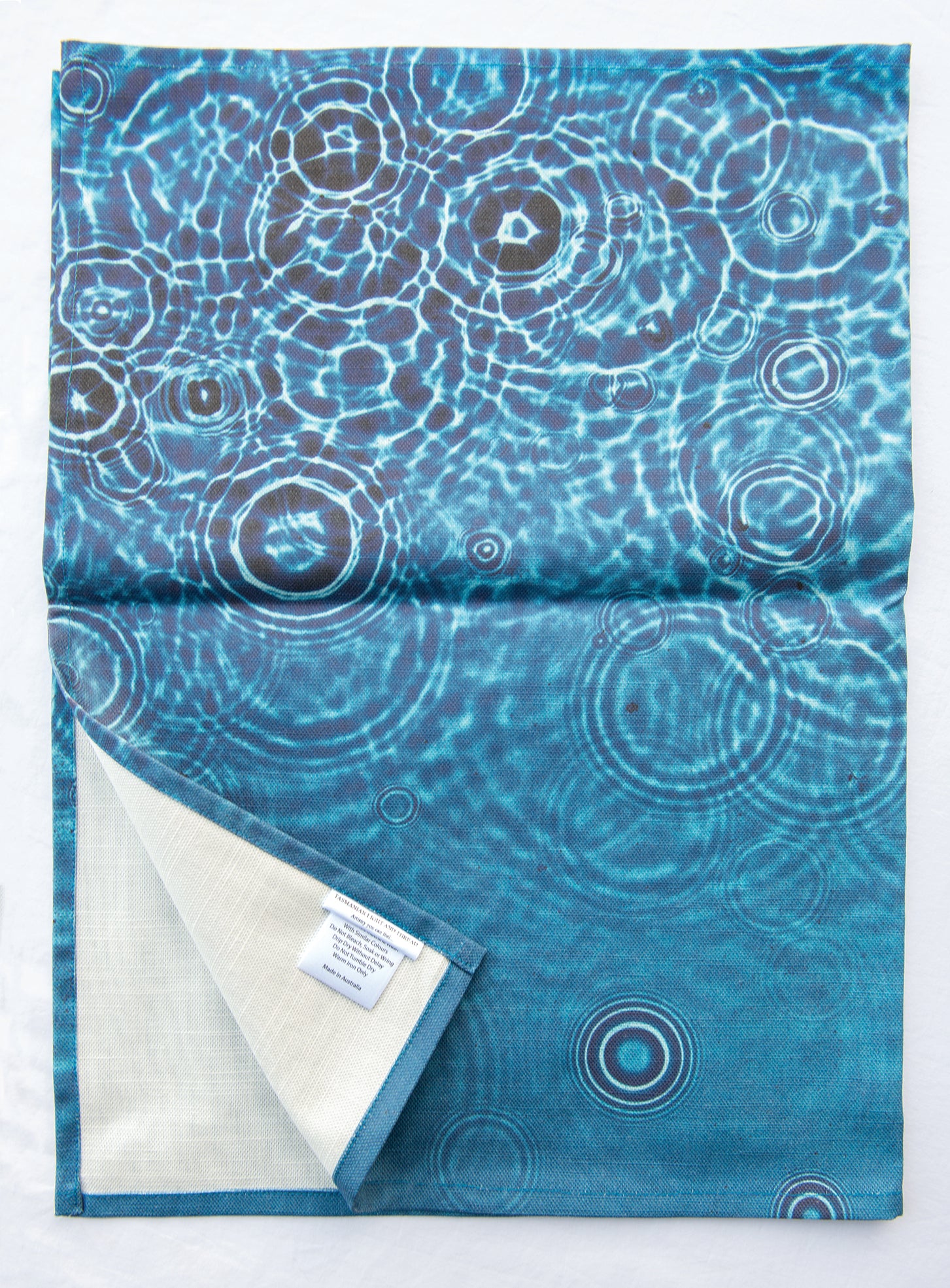 Tea Towel - Cerulean Drops Fabric