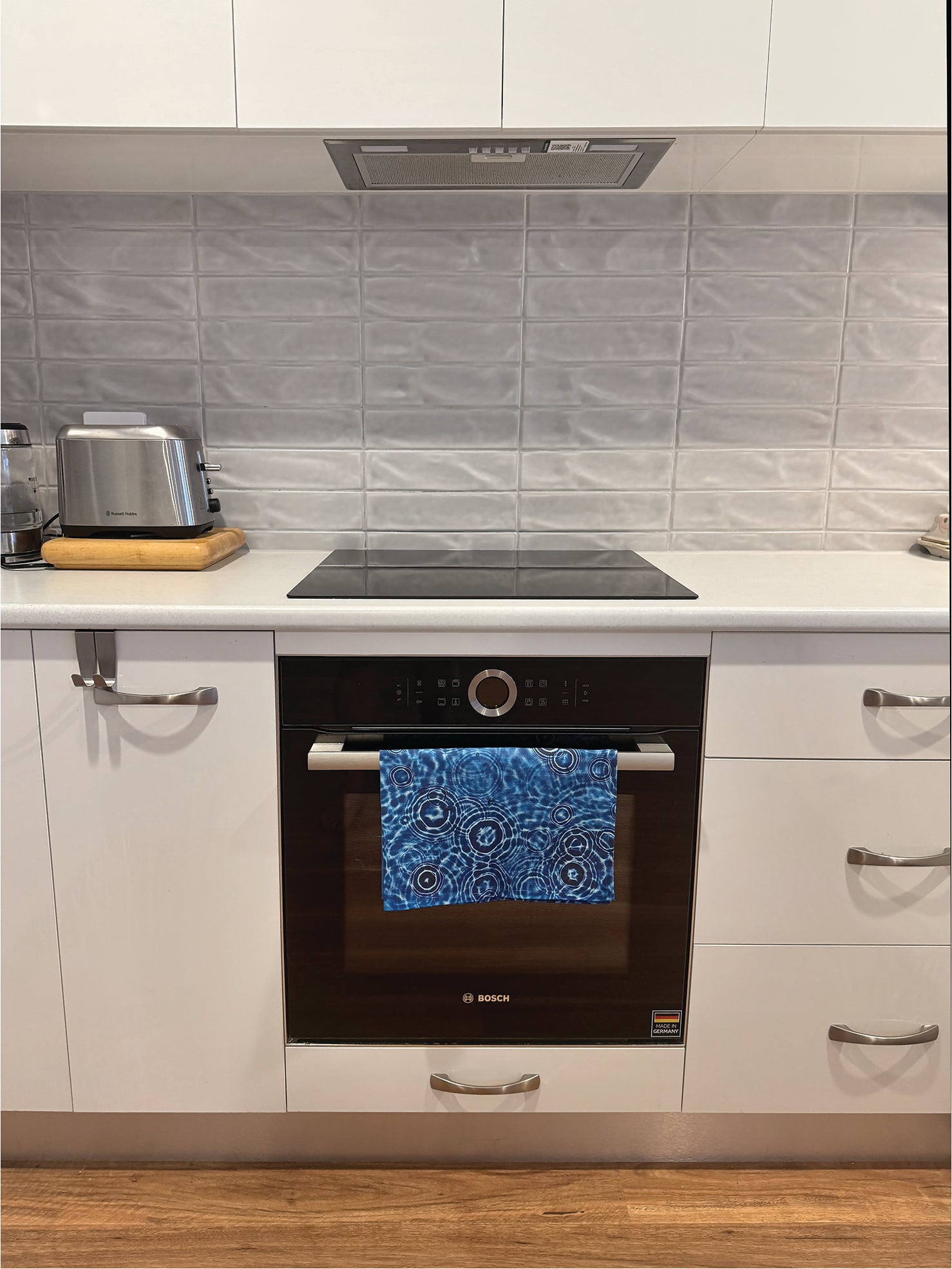 Tea Towel - Cerulean Drops Fabric