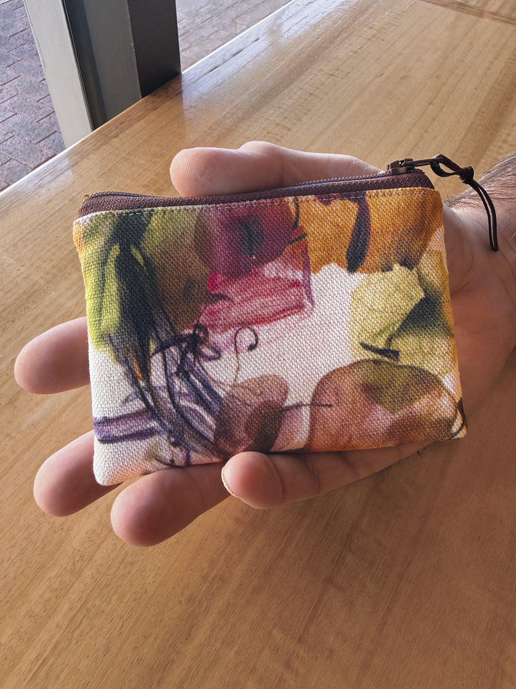 The Stanley Pouch - Floral Wreath Fabric