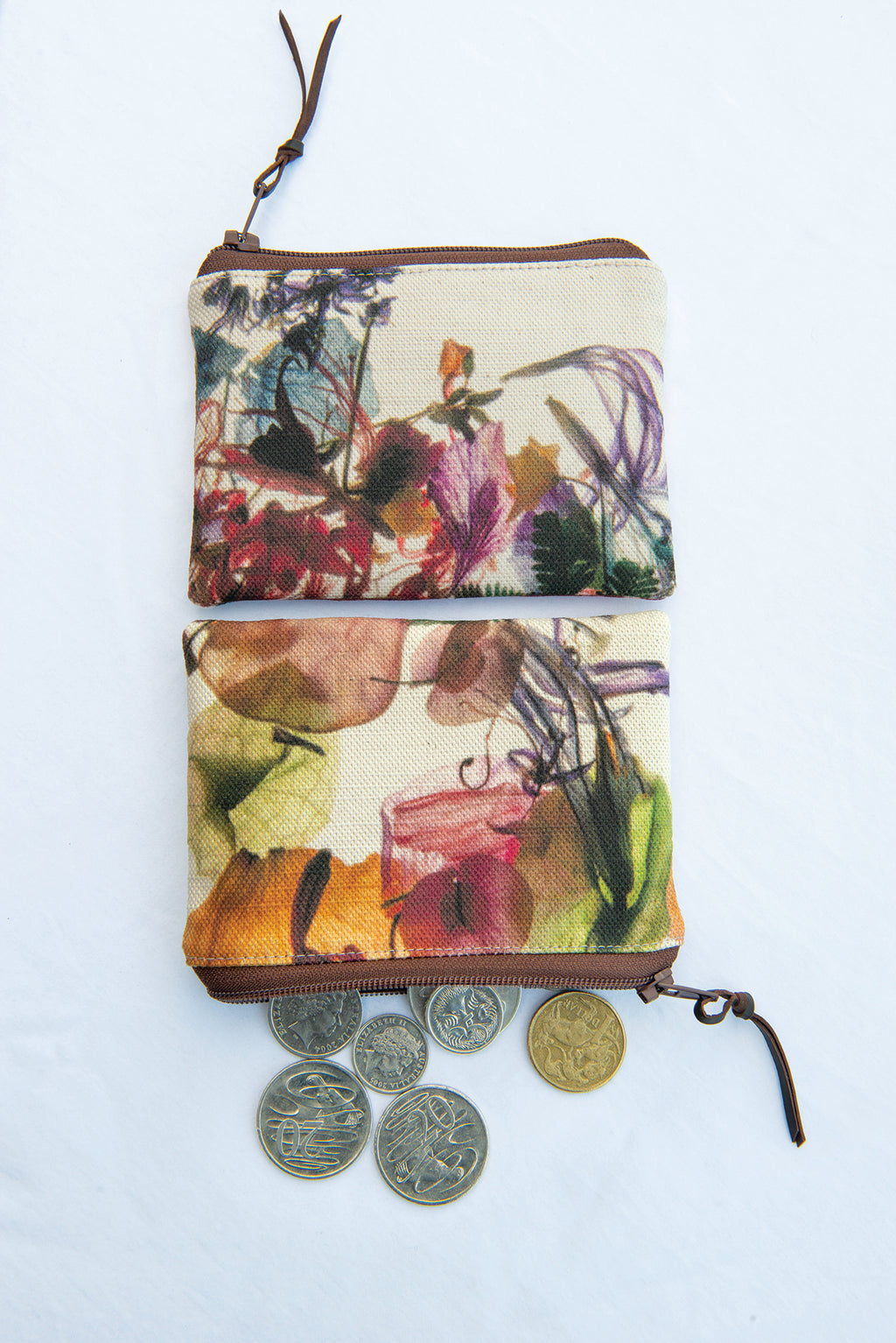 The Stanley Pouch - Floral Wreath Fabric
