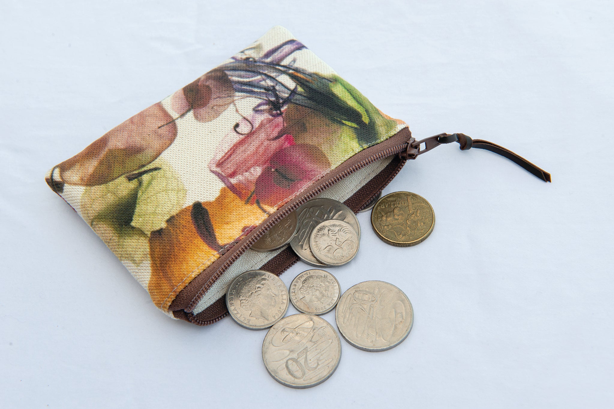 The Stanley Pouch - Floral Wreath Fabric