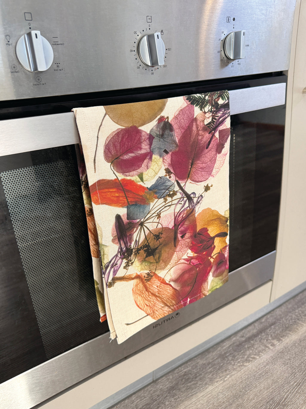 Tea Towel - Floral Wreath