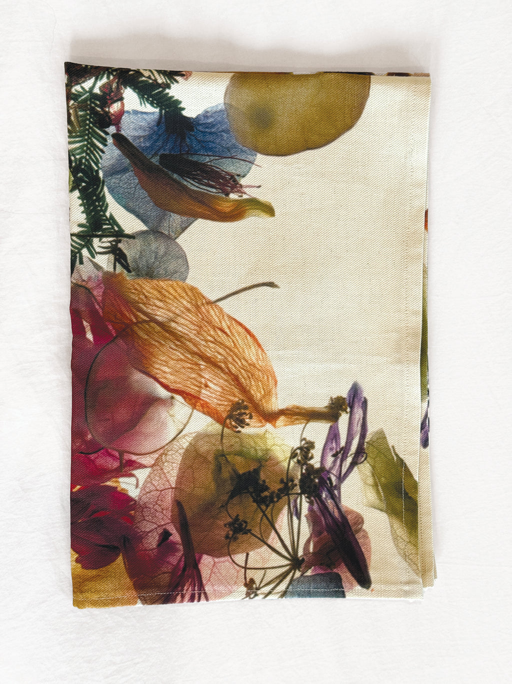 Tea Towel - Floral Wreath