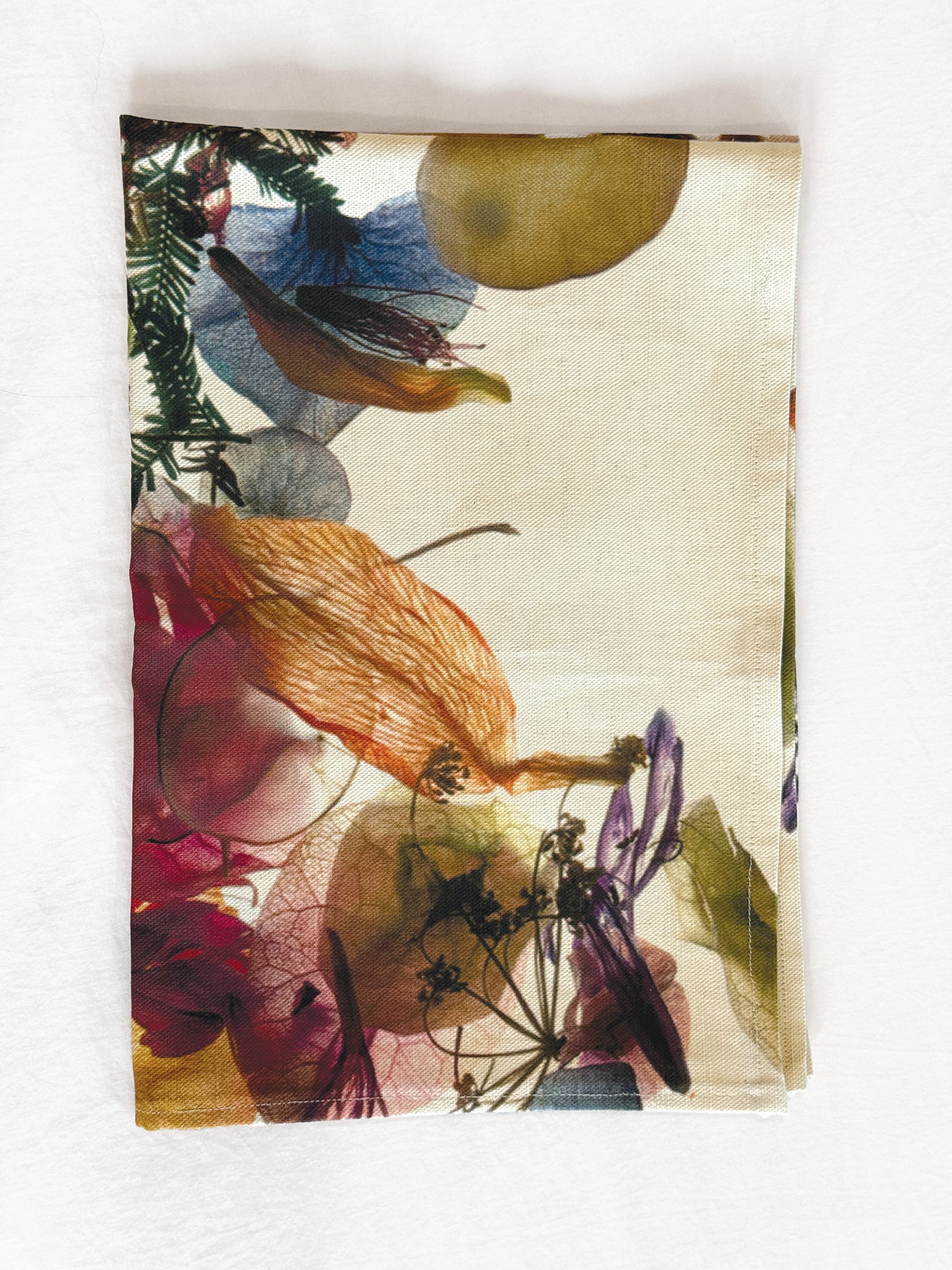 Tea Towel - Floral Wreath
