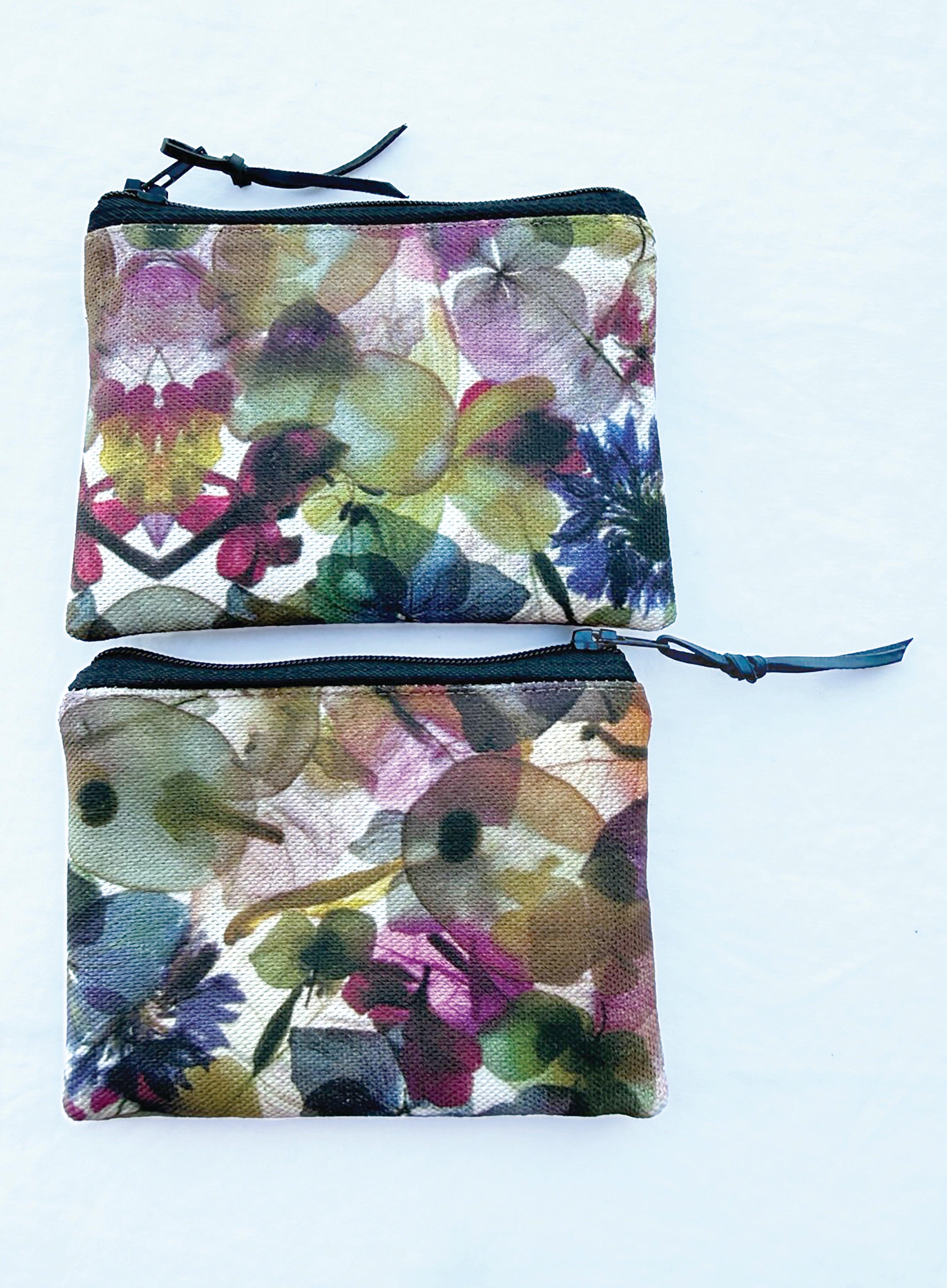 The Stanley Pouch - Petal Medley Fabric