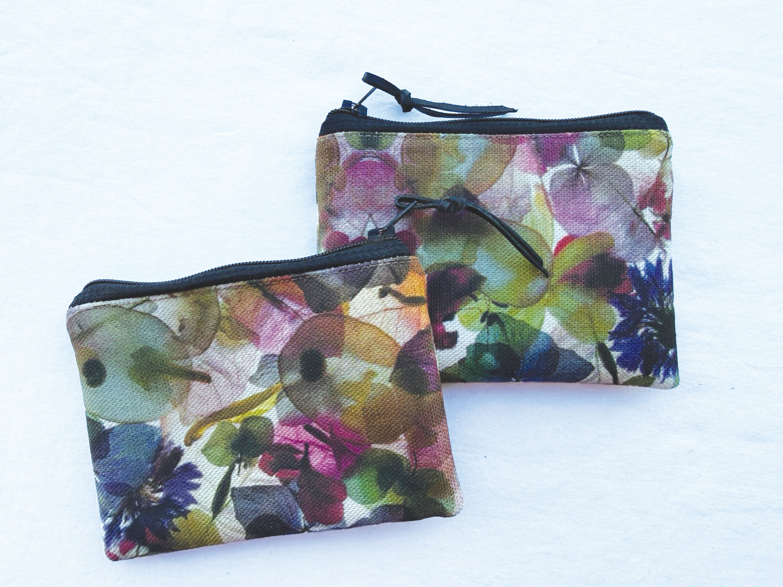 The Stanley Pouch - Petal Medley Fabric