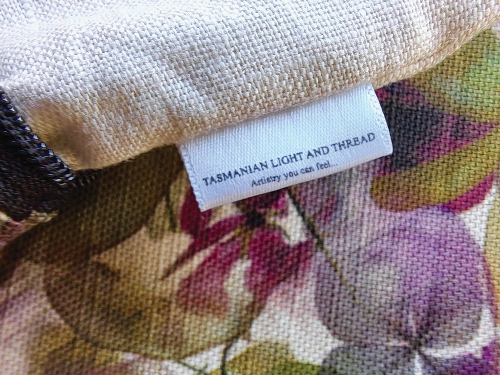 The Bicheno Pouch - Petal Medley Fabric