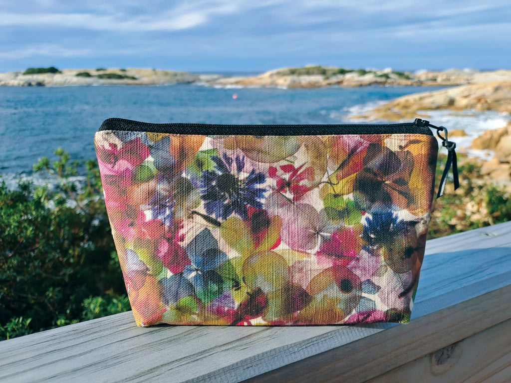 The Melaleuca Pouch - Petal Medley Fabric