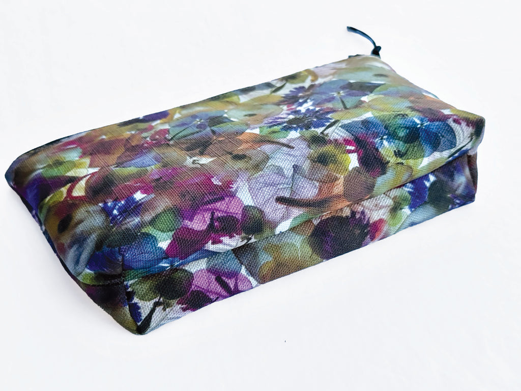 The Bicheno Pouch - Petal Medley Fabric