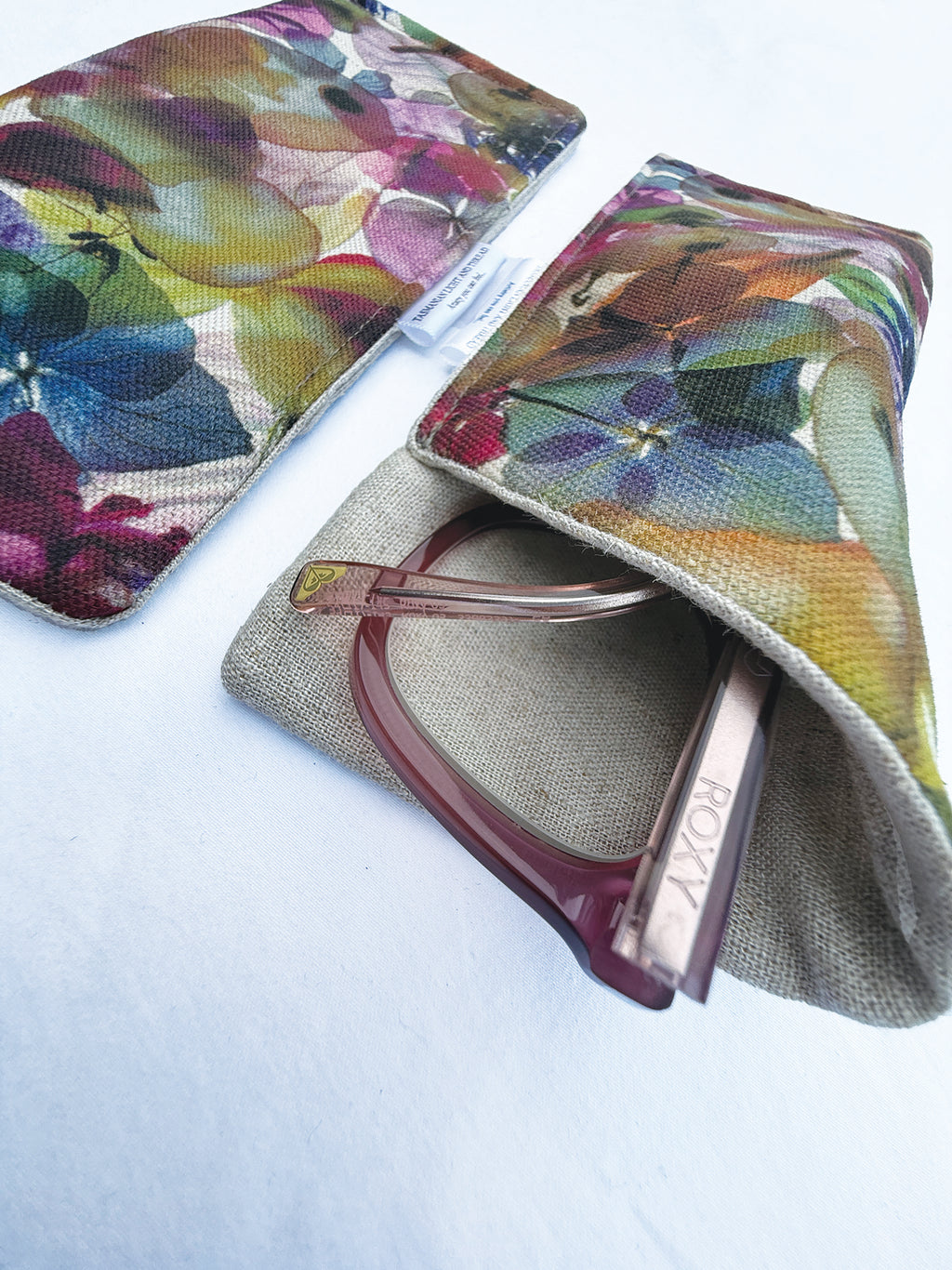 Slip-In Glasses Case - Petal Medley Fabric