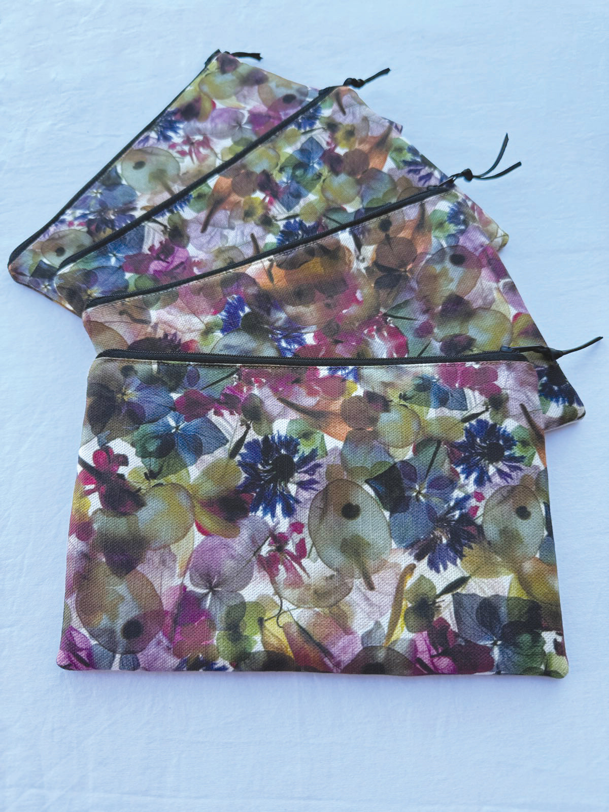 The Melaleuca Pouch - Petal Medley Fabric