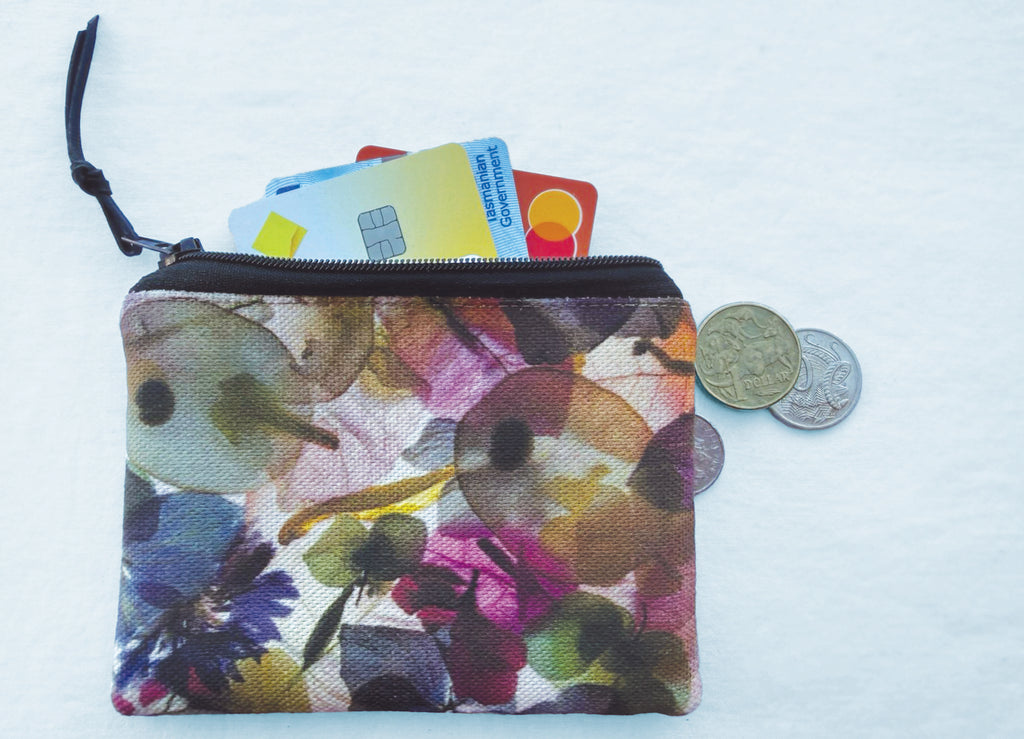 The Stanley Pouch - Petal Medley Fabric
