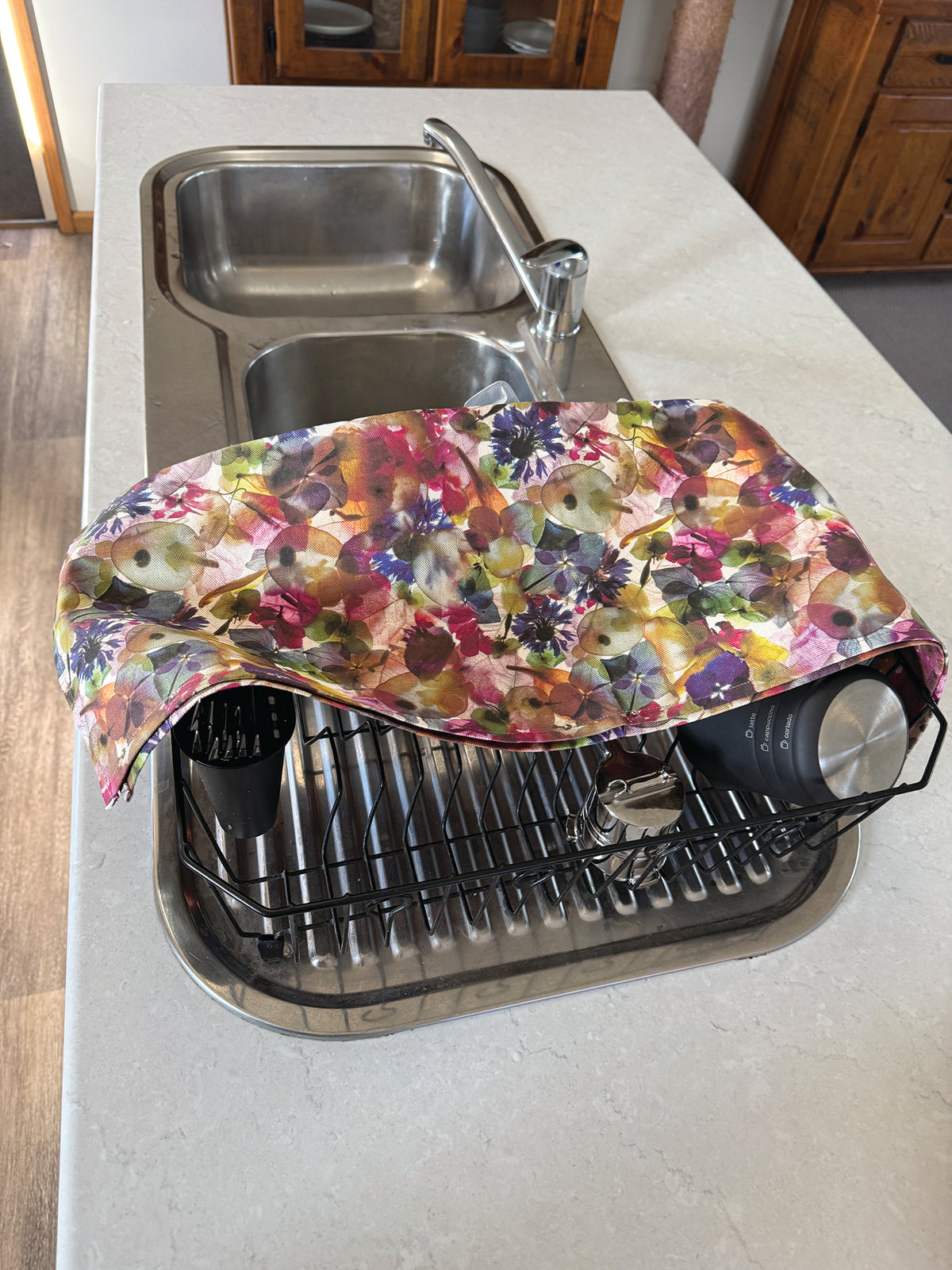 Tea Towel - Petal Medley Fabric