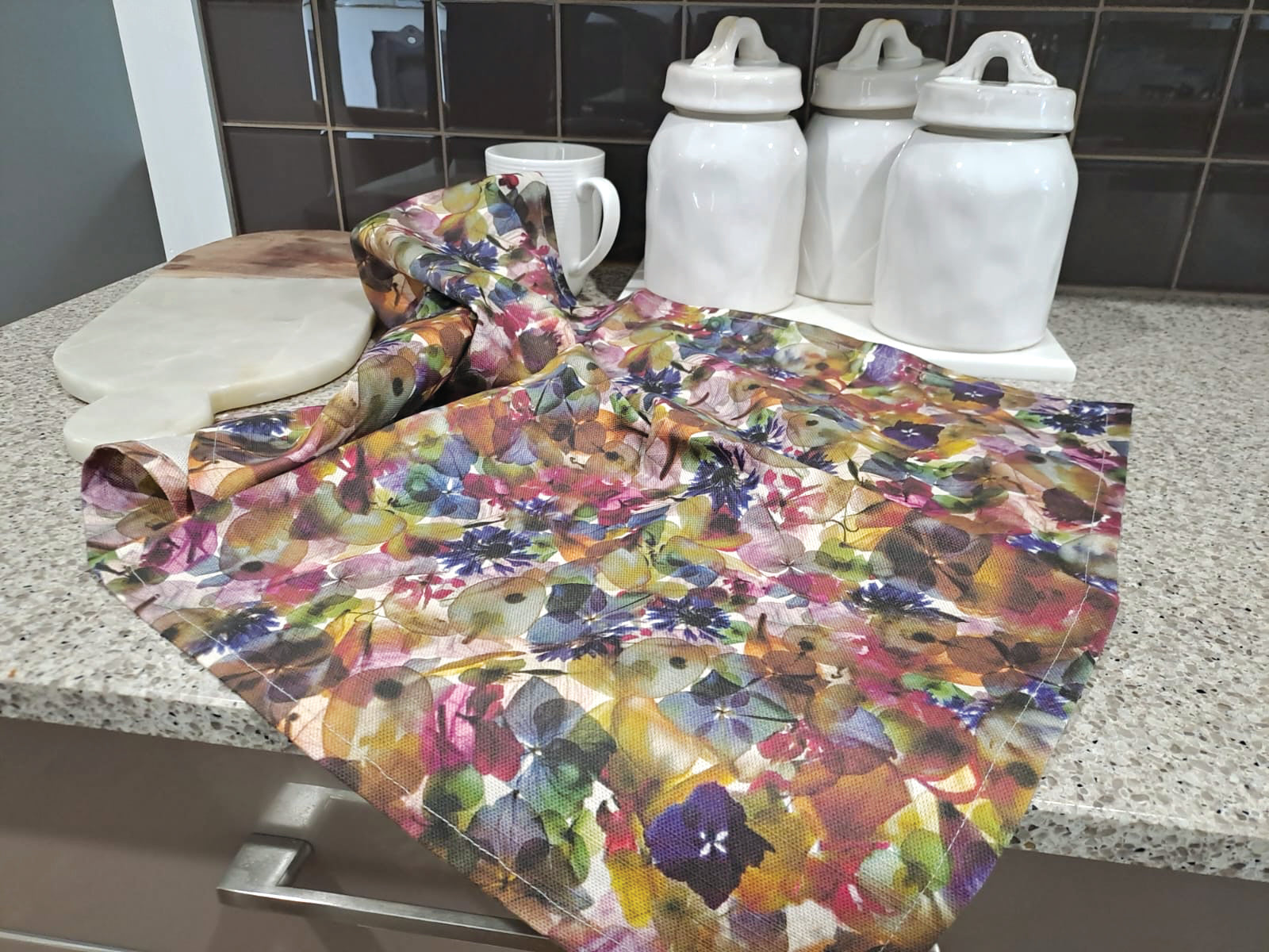 Tea Towel - Petal Medley Fabric