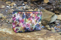 The Waratah Pouch - Petal Medley Fabric