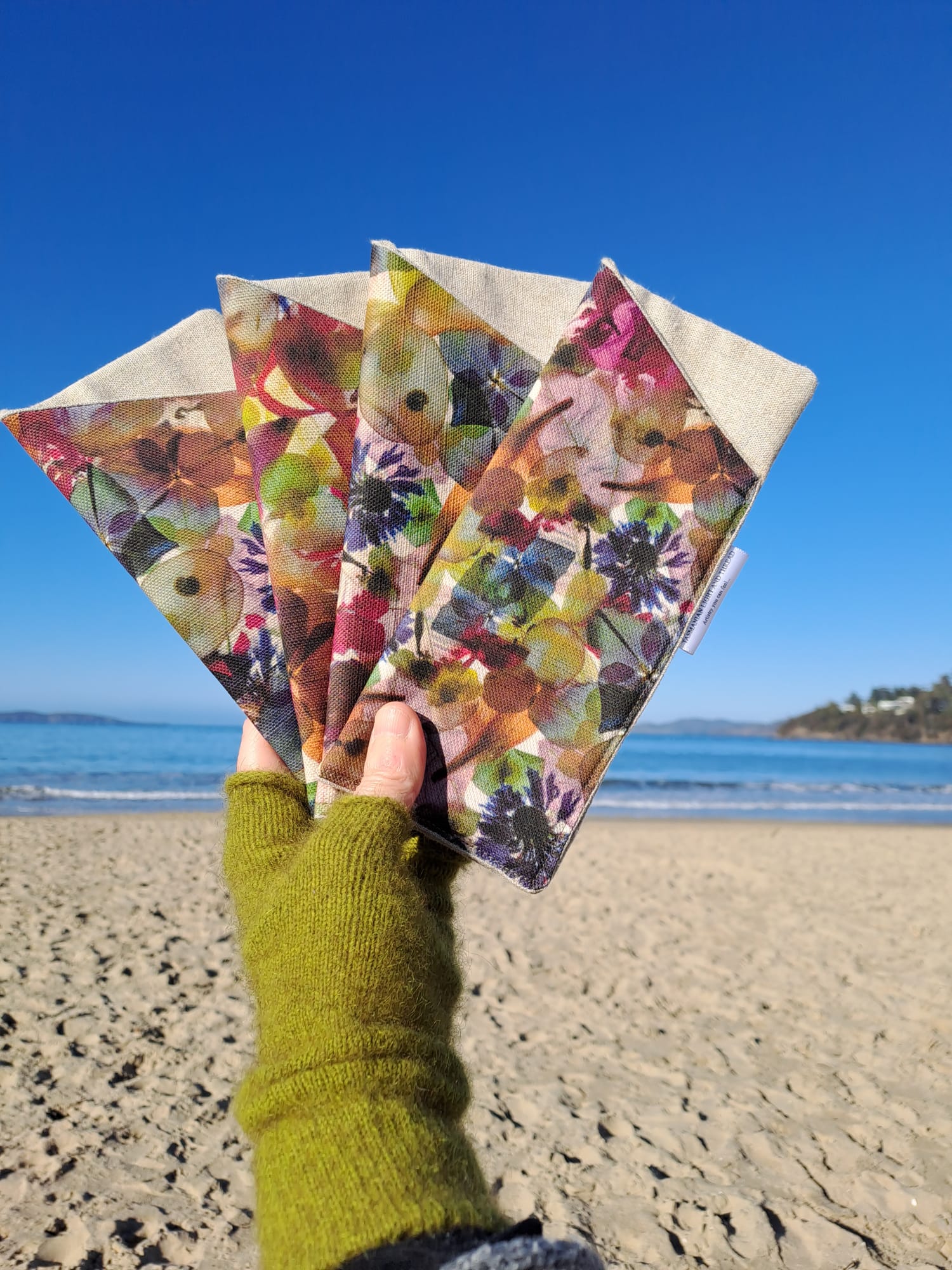 Slip-In Glasses Case - Petal Medley Fabric
