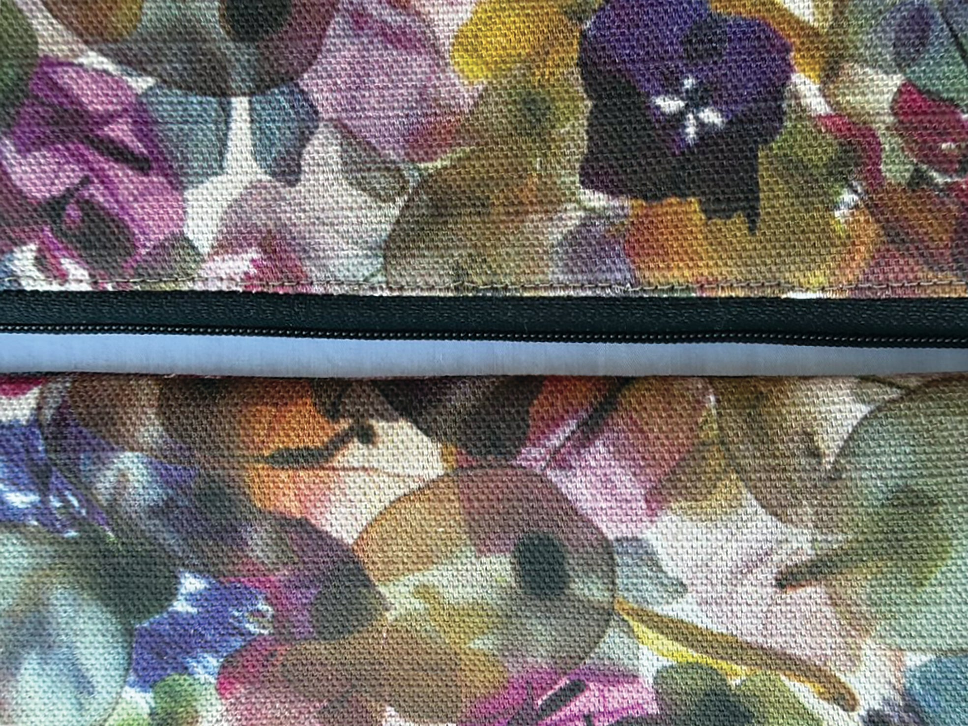 The Bruny Pouch - Petal Medley Fabric