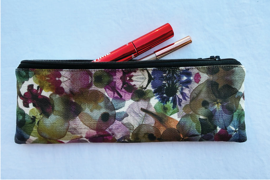 The Bruny Pouch - Petal Medley Fabric