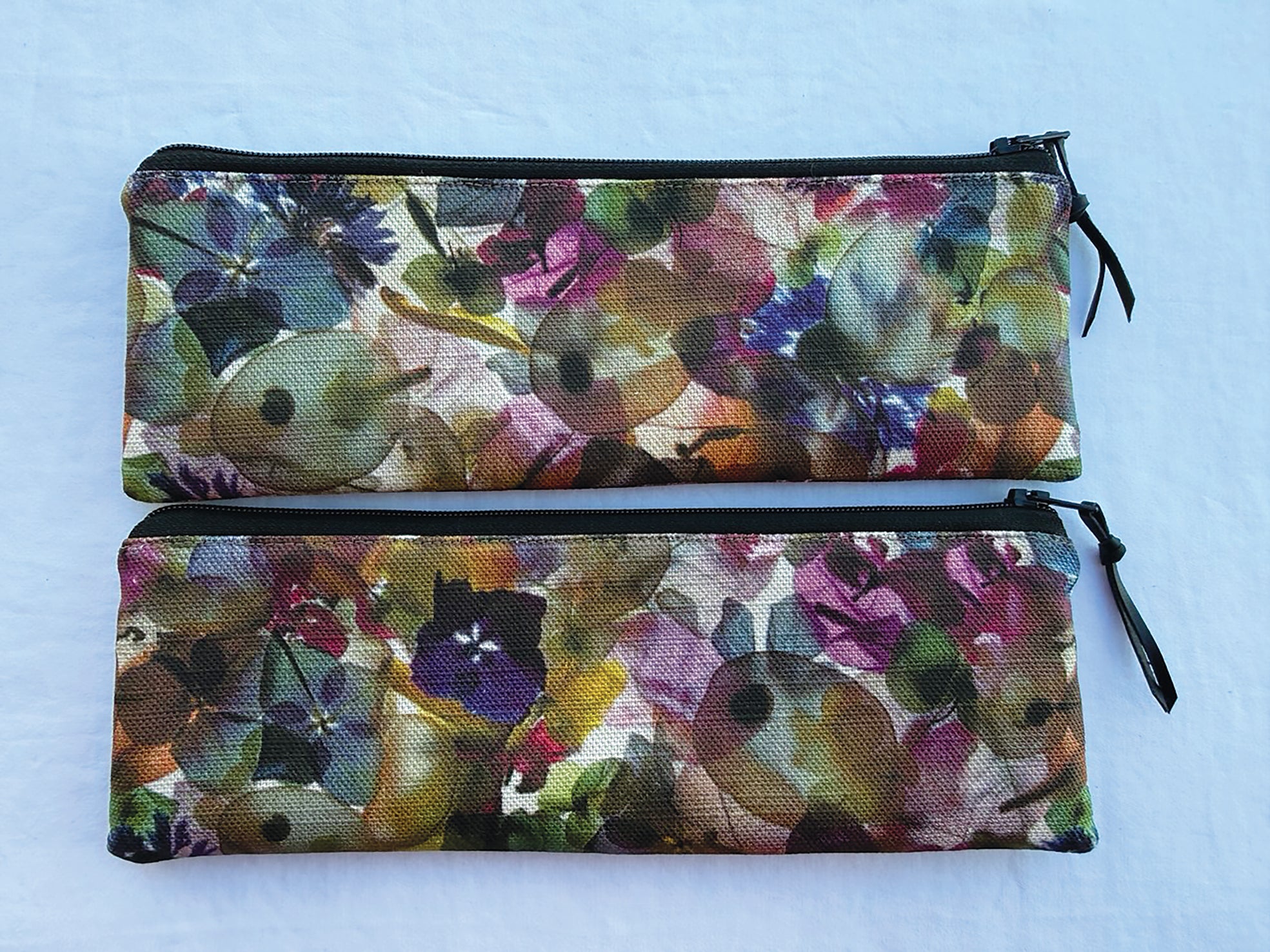 The Bruny Pouch - Petal Medley Fabric